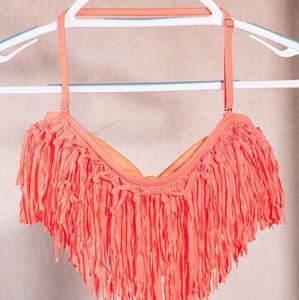 Coral Bikini Top